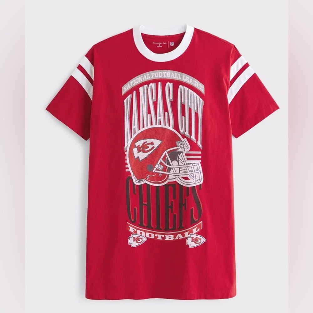 NWT Abercrombie & Fitch Graphic Tee Mini Dress